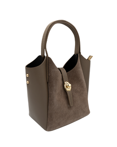 Borsa morbida suede