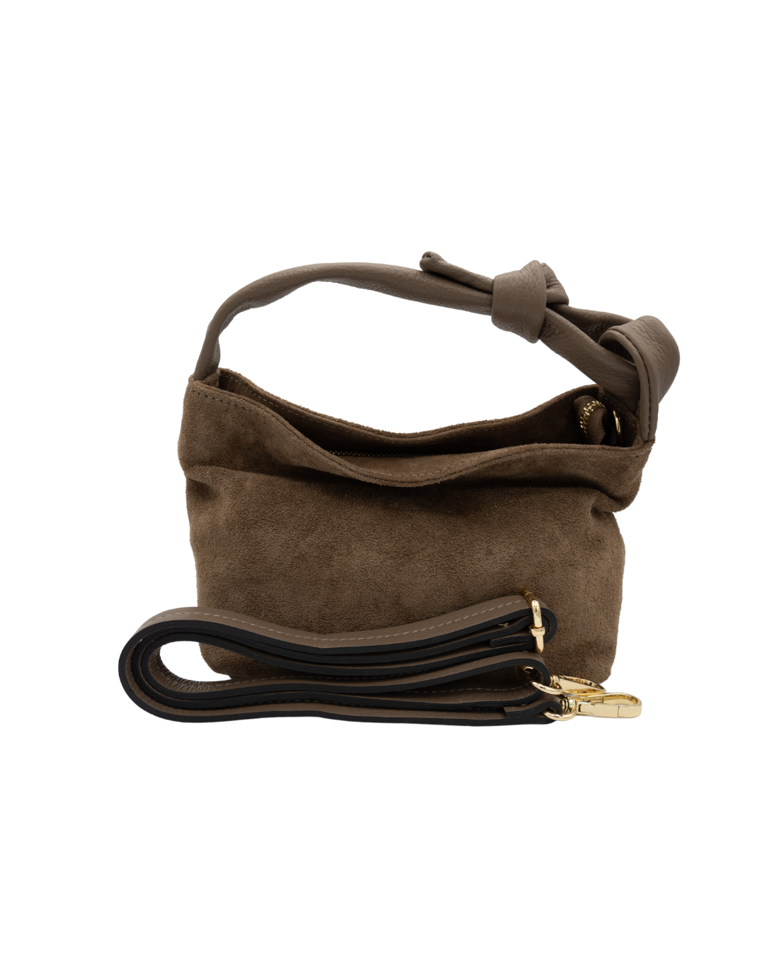 Borsetta nodo suede