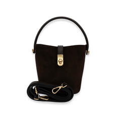 Secchiello rigido suede