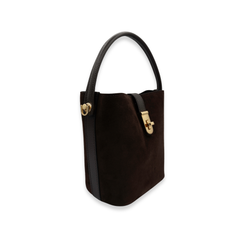 Secchiello rigido suede