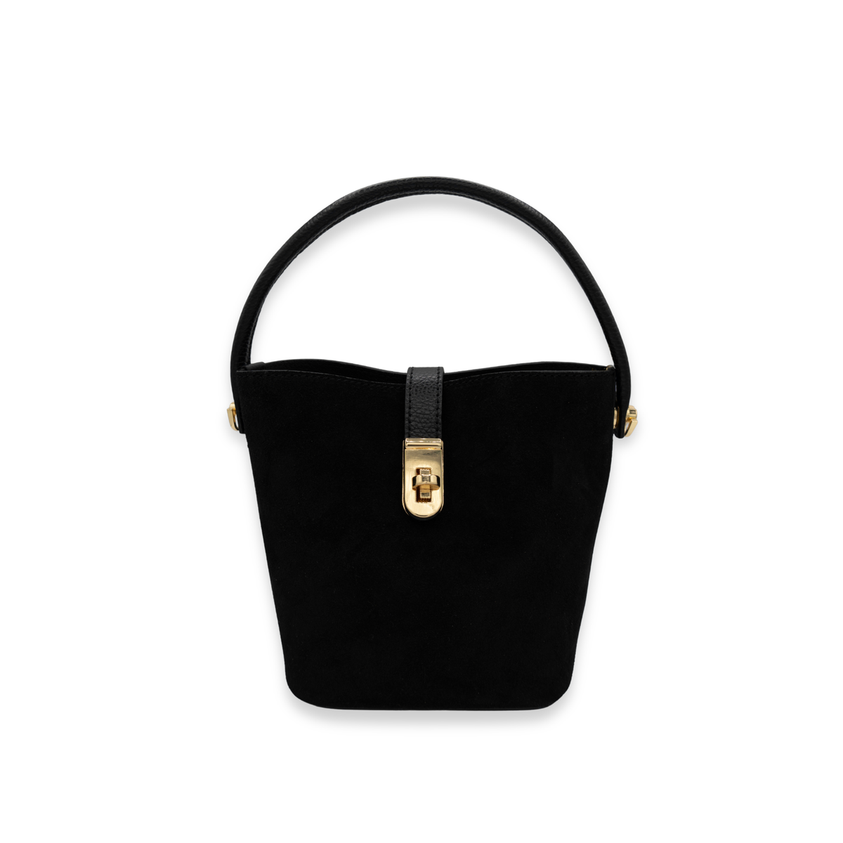 Secchiello rigido suede