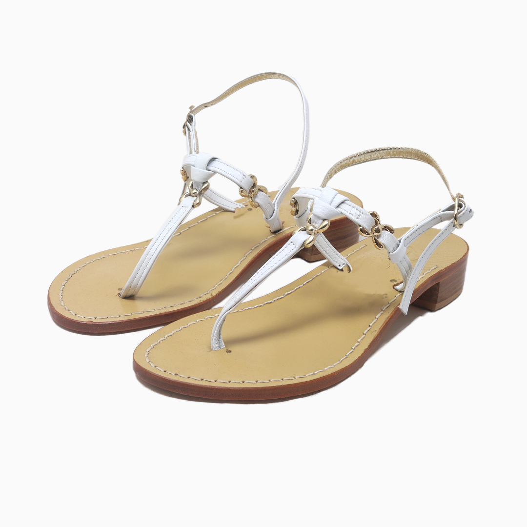 Sandali Farfallina bianco