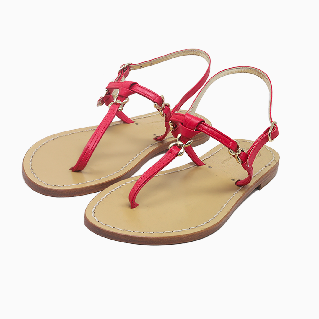 Sandali Farfallina rosso